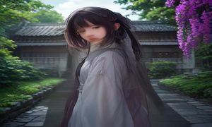 欲望花房创作工坊用户制作场景的可视化编辑界面，展示UGC内容创作流程